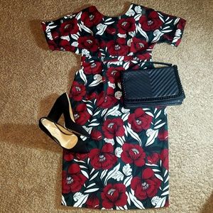 ASOS Midi Length Floral Dress